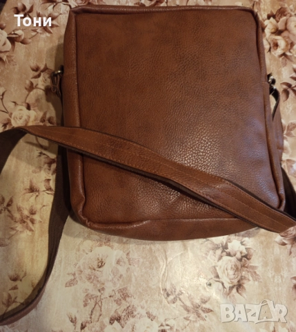 ASKARA Оригинал Нова Кожена Мъжка Чанта , снимка 2 - Чанти - 52306526