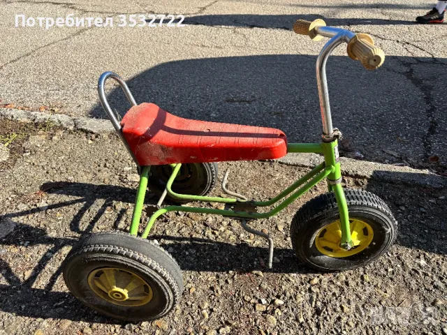 Ретро детска триколка, снимка 7 - Антикварни и старинни предмети - 48730358