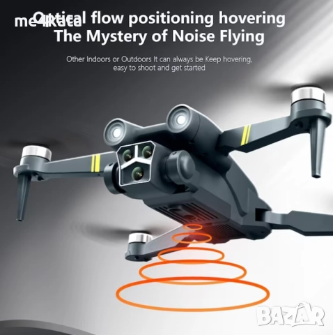 Сгъваем Дрон KLG M3 MAX – Двойна HD Камера 4K, Избягване на Препятствия, 35 Мин. Полет, 120° Широкоъ, снимка 8 - Камери - 52733474