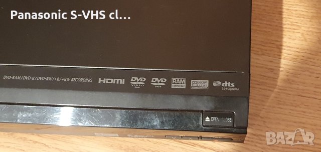 Panasonic DMR-SX768EBK DVD-HDD recorder HDMI, снимка 6 - Плейъри, домашно кино, прожектори - 44016963