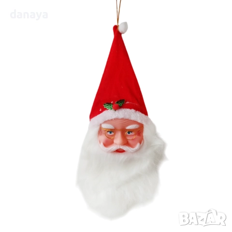 6203 Висяща коледна украса Дядо Коледа, 35 см, снимка 2 - Декорация за дома - 52020008