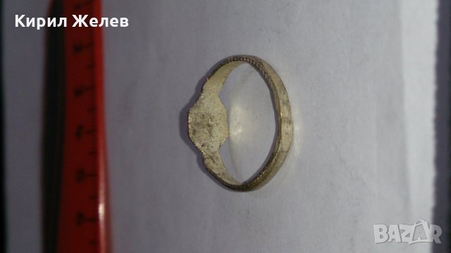 Старинен пръстен сачан над стогодишен - 66891, снимка 4 - Антикварни и старинни предмети - 28996992