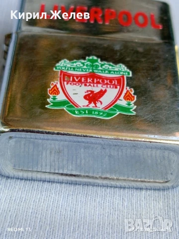 Метална запалка с логото на футболен клуб Ливърпул за КОЛЕКЦИЯ ДЕКОРАЦИЯ 57291, снимка 3 - Колекции - 51118522