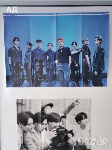 Kpop огромни плакати на BTS, ENHYPEN, STRAY KIDS, снимка 2 - Други музикални жанрове - 40523939