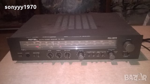 ROTEL RX-1000 STEREO REVEIVER-MADE IN JAPAN, снимка 3 - Ресийвъри, усилватели, смесителни пултове - 27330888