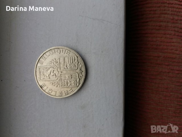 5 белгийски франка 1939 г.Шумен, снимка 2 - Нумизматика и бонистика - 39973681