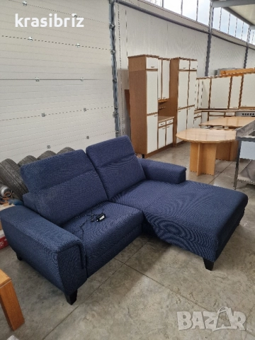 Ъглов Диван с Електрически Релакс Механизъм-внос от Германия!