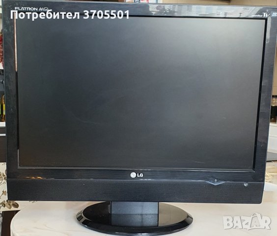 19" монитор с ТВ марка LG, снимка 1 - Телевизори - 40428491