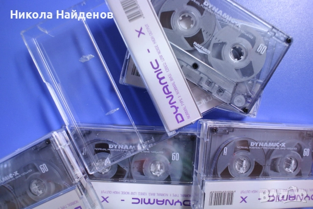Аудио касети Reel to Reel ЧИСТО НОВИ Dynamic-x с DIY 10 лв., снимка 5 - Декове - 51924237