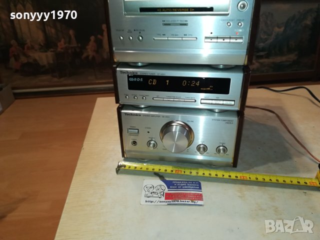 TECHNICS CD/REVERSE DECK/TUNER/AMPLI-SWISS 1512230855, снимка 8 - Аудиосистеми - 43420572