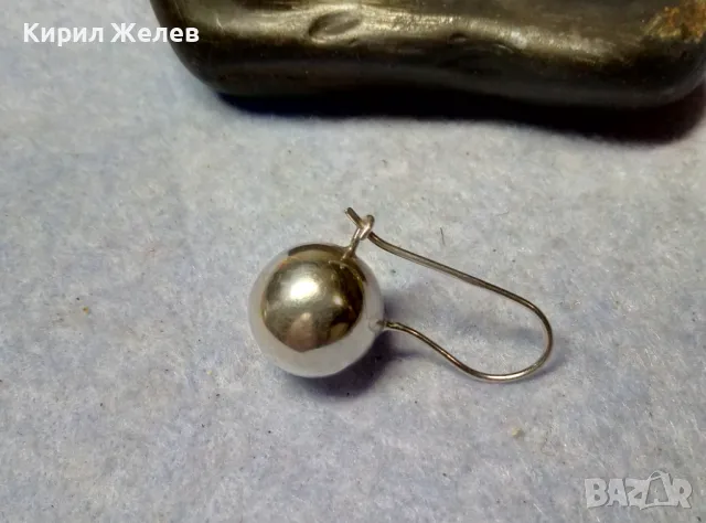 СТАРИННА СРЕБЪРНА ОБЕЦА СРЕБРО ВИСОКА ПРОБА РЪЧНА МАЙСТОРСКА РЕТРО ИЗРАБОТКА 30113, снимка 7 - Антикварни и старинни предмети - 49522599