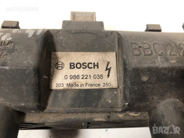 Запалителна бобина Citroen Berlingo 1.4 2001г 0986221035, снимка 2 - Части - 50007233