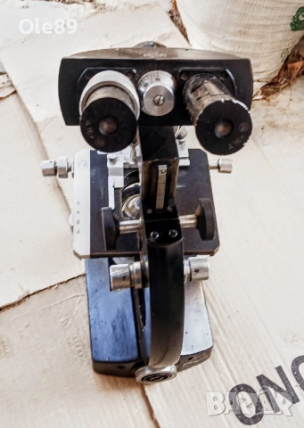 Бинокулярен микроскоп, снимка 2 - Други ценни предмети - 51981500