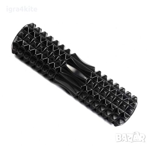 Големи Черни Фоумролер (таралеж) два размера 45x14 Foam roller