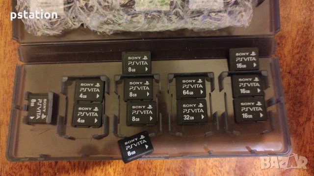 PS Vita оригинални карти памет 4/8/16/32 и 64 GB