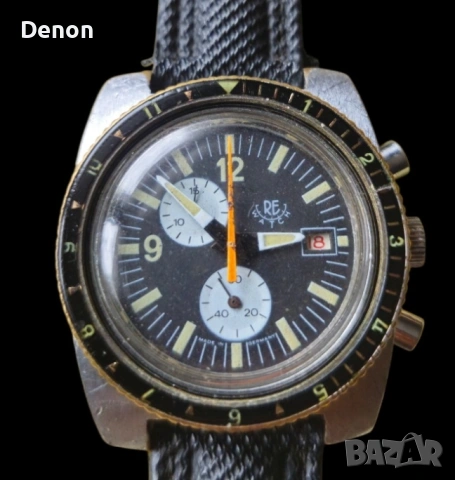 Механичен Часовник RE Watch Chronograph , снимка 2 - Мъжки - 53324149