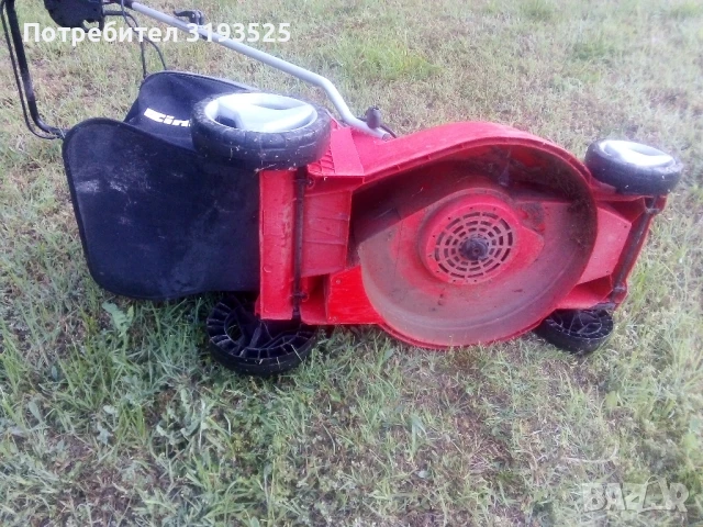 Косачка Einhell GC-EM1536, снимка 4 - Градинска техника - 50598154