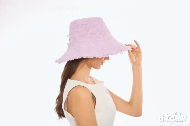 Лятна Дамска Шапка Zuzi - Лилава, снимка 3 - Шапки - 49478982