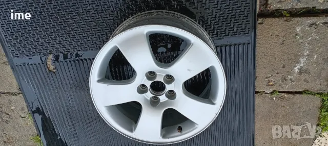 1бр. лята джанта 6.5J16 ET42. 5x100мм. Свалена от Audi A3. OEM 8L0601025K., снимка 2 - Гуми и джанти - 49910526