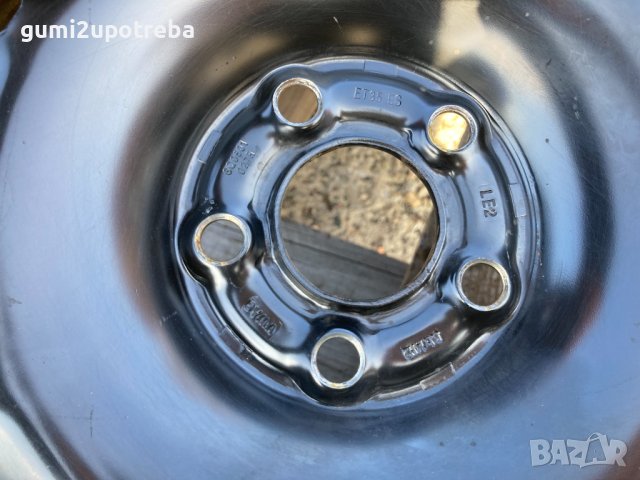 14 цола джанти 5х100 Skoda Fabia 5J et35+подарък Тасове, снимка 6 - Гуми и джанти - 43821304