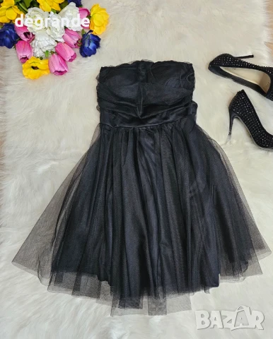 Черна Рокля с тюл Princess