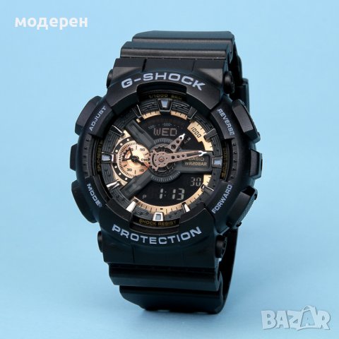 Продавам G SHOCK ga110 бял със златно всичко активно, снимка 3 - Мъжки - 20231164