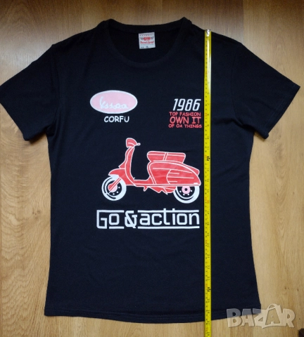 Mclaren Mercedes, BMW Motorsport, Audi Sport, Piaggio Vespa - дамска тениска, снимка 15 - Тениски - 52868241