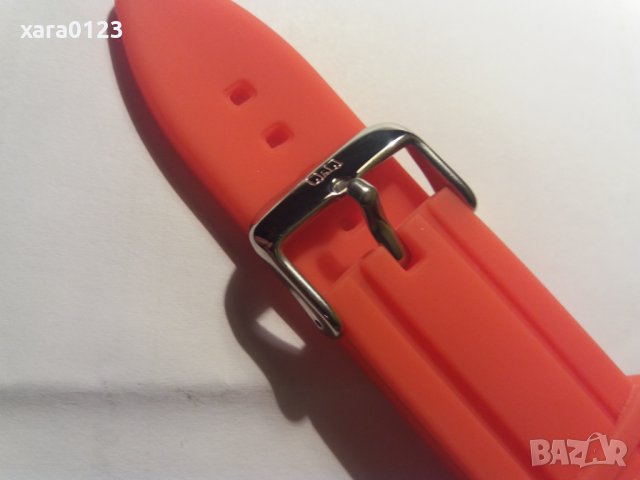 Силиконови каишки 24мм Q&Q, снимка 6 - Каишки за часовници - 35595886