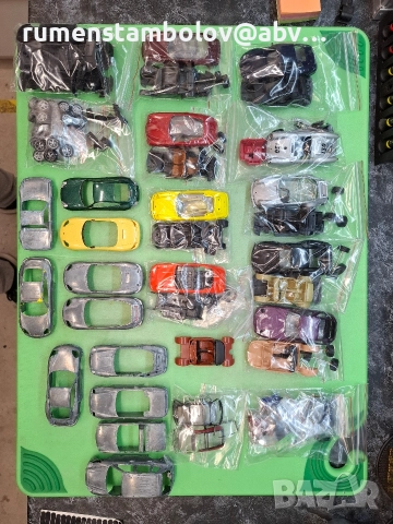 Различни поршета, 1:43, Deagostini - за части