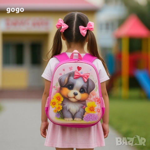 Детски ранички с цветни герои – стил и удобство за училище и игри, снимка 5 - Раници - 51130955