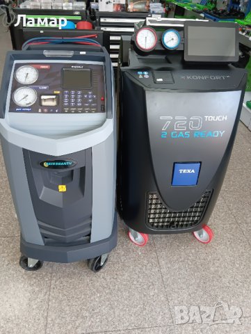 Автоматична станция машина за автоклиматици с фреон R134а SPIN Италия, снимка 5 - Индустриална техника - 39940510