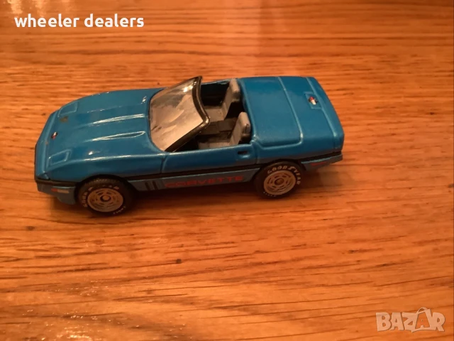 Метална количка Matchbox Мачбокс от серията WORLD CLASS - 1987 Corvette, снимка 2 - Колекции - 50755329