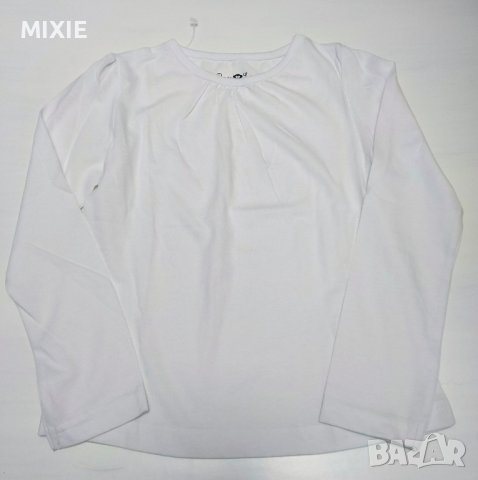 Нова детска бяла блуза, снимка 1 - Детски Блузи и туники - 44127675