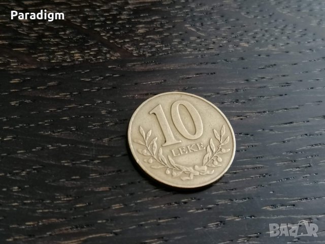 Монета - Албания - 10 леке | 1996г., снимка 1 - Нумизматика и бонистика - 26222358
