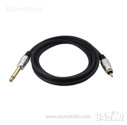 QIANRENON TS 1/4 към RCA моно аудио кабел