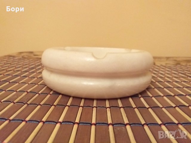 Нов мраморен пепелник , снимка 3 - Други - 27871078