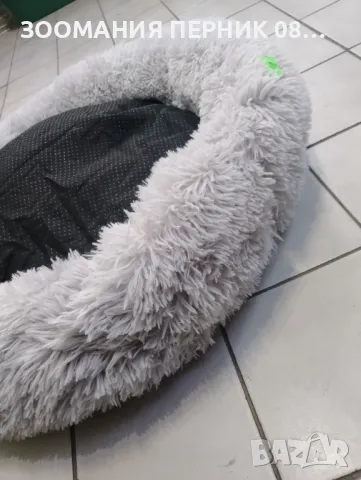 70 см Голямо сиво рошаво легло за куче , снимка 4 - За кучета - 47900563