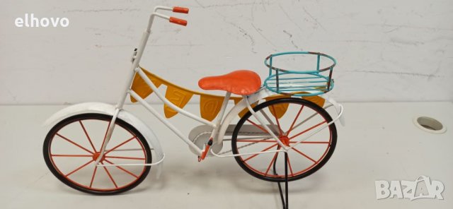 Метално ретро колело за декорация, снимка 5 - Антикварни и старинни предмети - 32430821