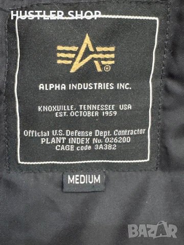 Мъжка парка ALPHA INDUSTRIES. Размер М, снимка 10 - Якета - 53302335