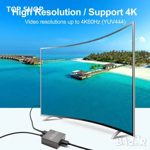HDMI Audio Embedder Inserter Цифрово аналогово аудио към HDMI, 4K60Hz 18Gbps HDR, снимка 6 - Друга електроника - 49457562