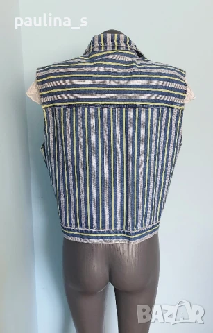 Три различни броя / Къс дънков елек "Force" jeans, "miss Latina" и "G3000" black out , снимка 6 - Елеци - 51314938