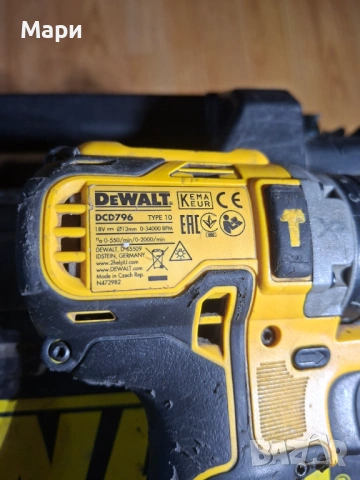 Dewalt ударно пробивен винтоверт, снимка 3 - Винтоверти - 53261727