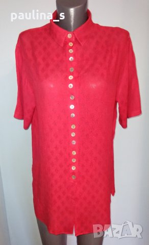 Два различни броя / Копринена туника тип риза "c.h.i.c.c." / копринена риза  , снимка 4 - Туники - 28487733