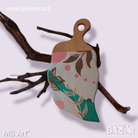 Декоративна дървена дъска! Ръчно рисувана!, снимка 1