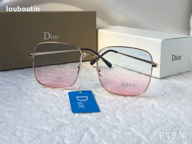 DIOR 2021 слънчеви очила  UV 400 защита с лого, снимка 6 - Слънчеви и диоптрични очила - 33570255