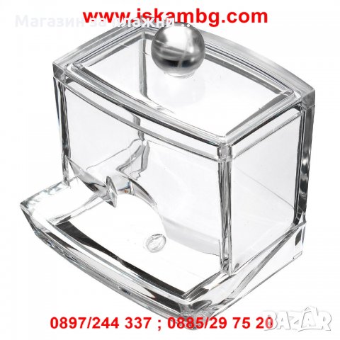 Поставка с капак за клечки за уши, снимка 7 - Други стоки за дома - 28518753