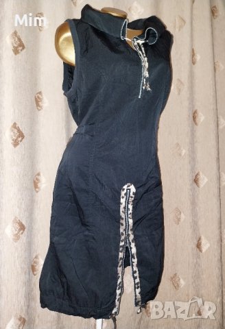 XL/XXL Черна рокля с апликации с животински принт

, снимка 7 - Рокли - 42940503