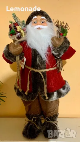 Нов декоративен Дядо Коледа 60 см