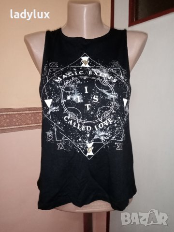 Clockhouse, с открит гръб, 52% Памук, Размер S/M. Код 2146, снимка 1