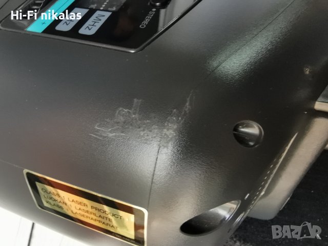 FM radio стерео радио касетофон SONY CDF-9, снимка 6 - Радиокасетофони, транзистори - 43817134